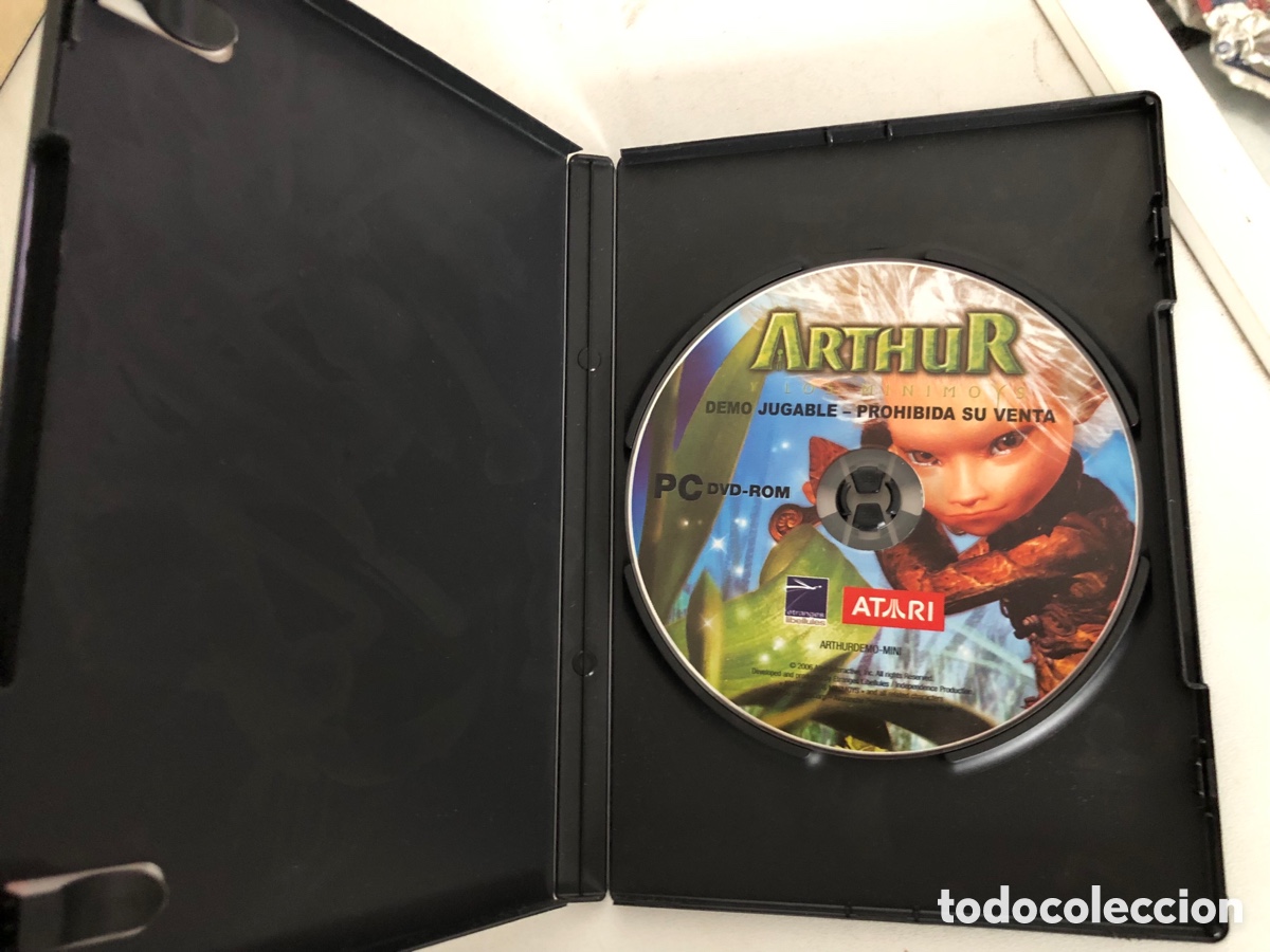 Videojuegos y consolas: Arthur Demo Jugable Pc Dvd Rom - Foto 2