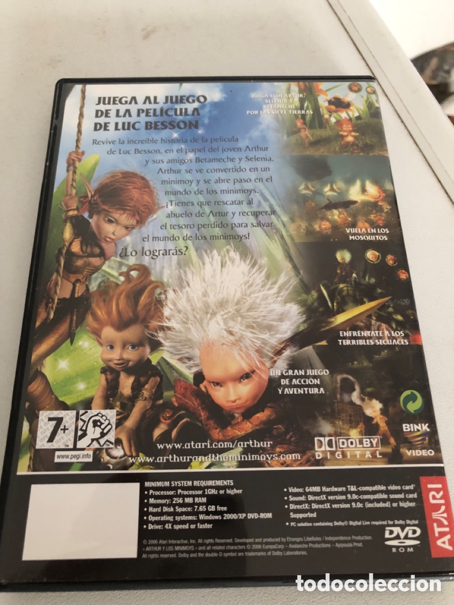 Videojuegos y consolas: Arthur Demo Jugable Pc Dvd Rom - Foto 3