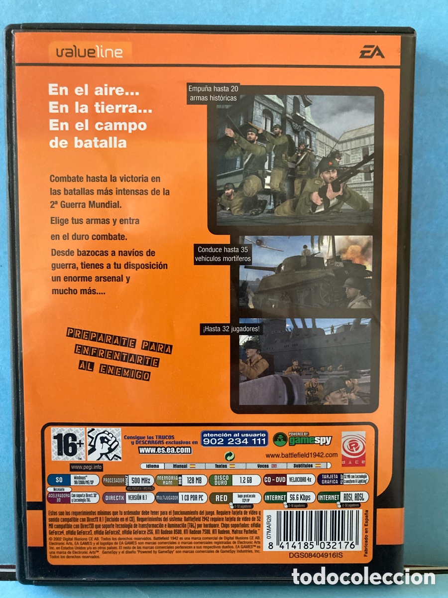 Videojuegos y consolas: Battlefield 1942 - Foto 2