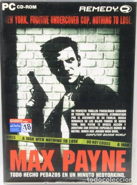 Videojuegos y consolas: Juego PC. Max Payne. PC CD Rom Pedido m&iacute;nimo 6 &euro; - Foto 1