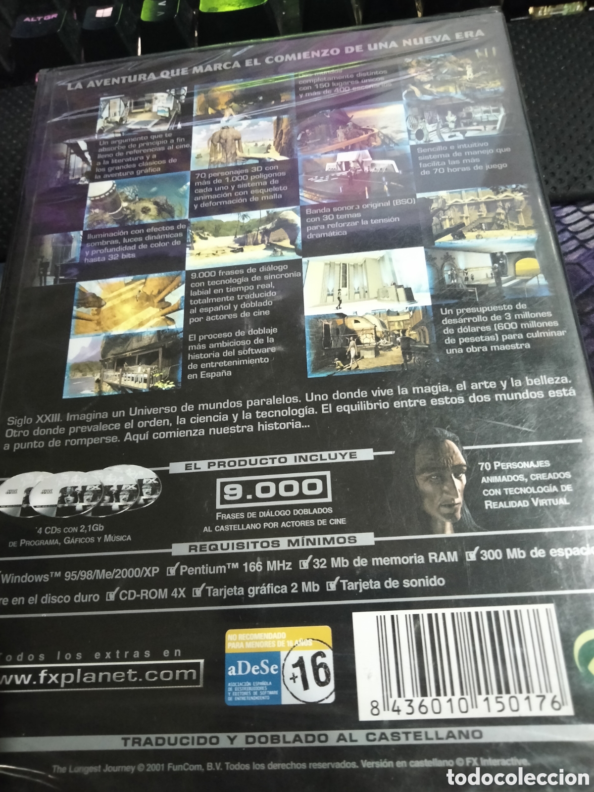 Videojuegos y consolas: The longest journey Pc Nuevo a estrenar - Foto 2