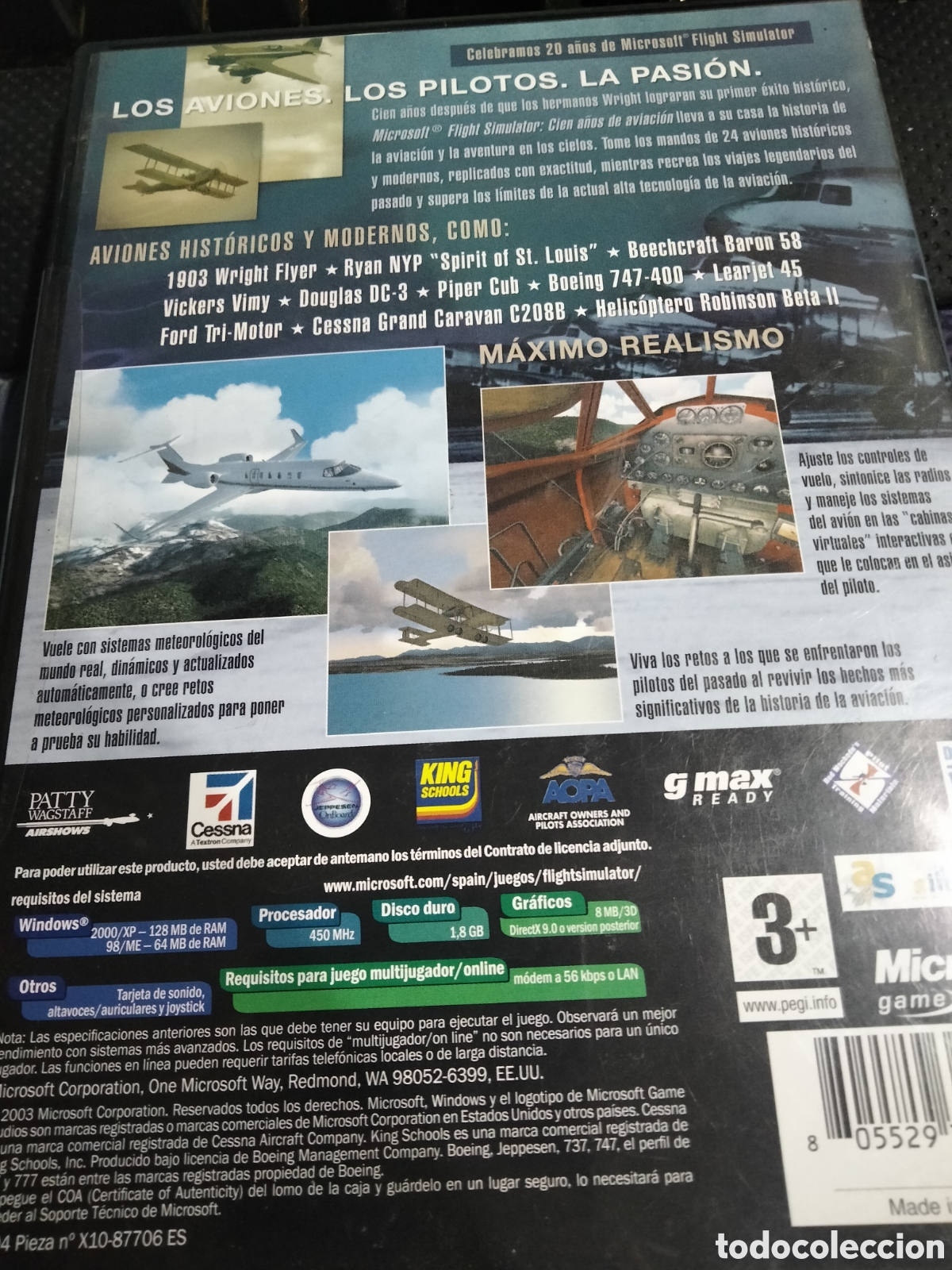 Videojuegos y consolas: Microsoft fligth simulator 2004 Pc - Foto 2