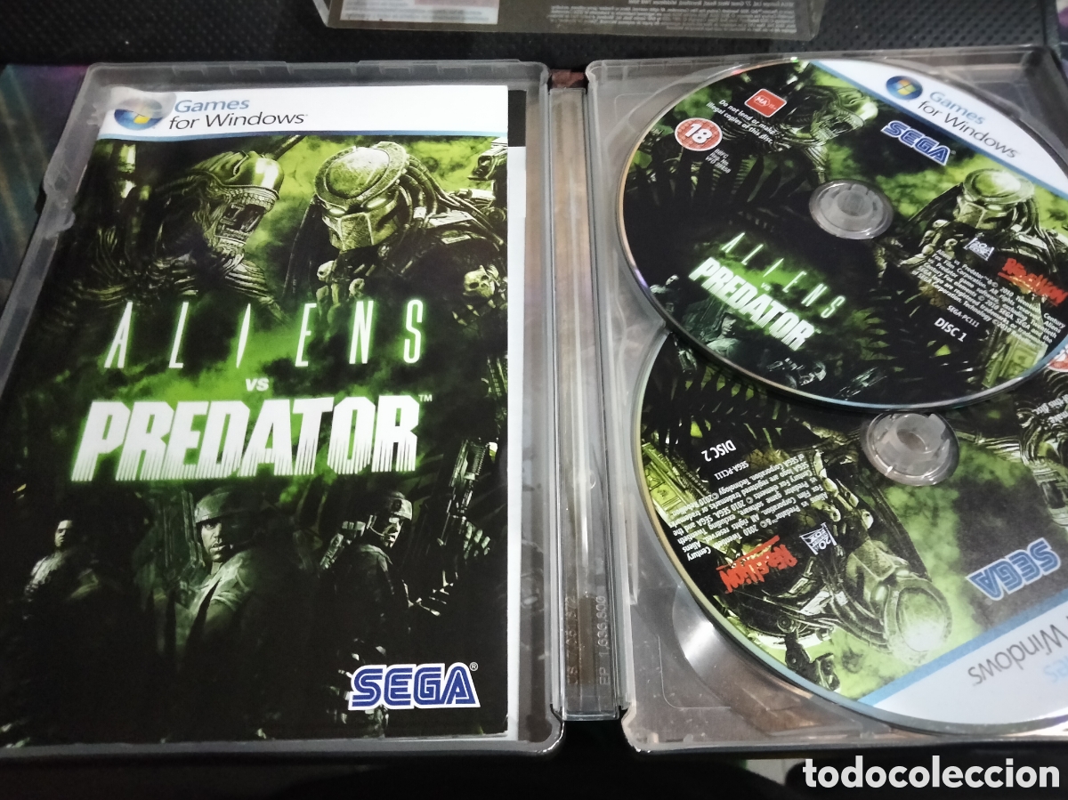 Videojuegos y consolas: Aliens VS predator steelbook Pc - Foto 5