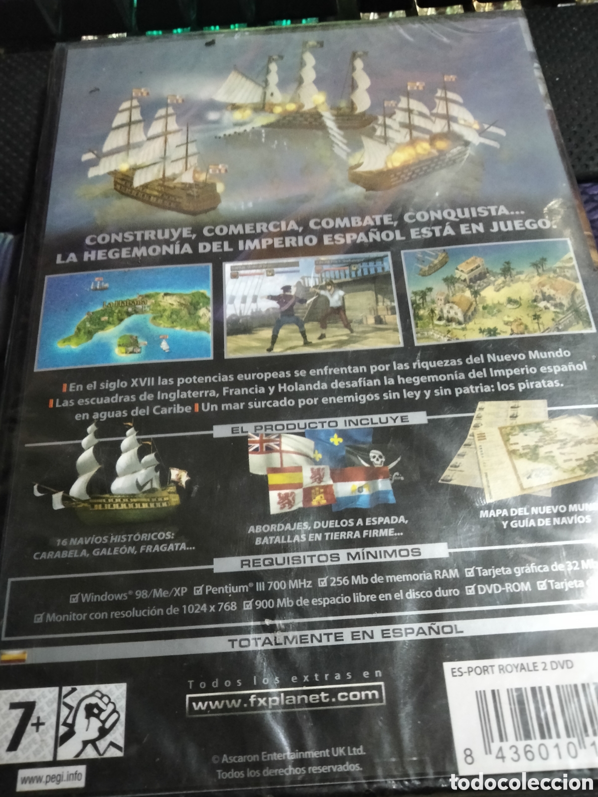 Videojuegos y consolas: Imperio y piratas Pc Nuevo a estrenar (precinto da&ntilde;ado) - Foto 2