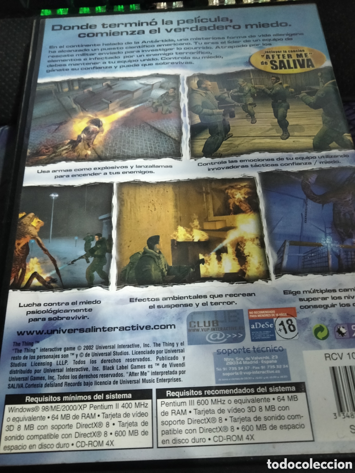Videojuegos y consolas: The thing (la cosa) Pc - Foto 2