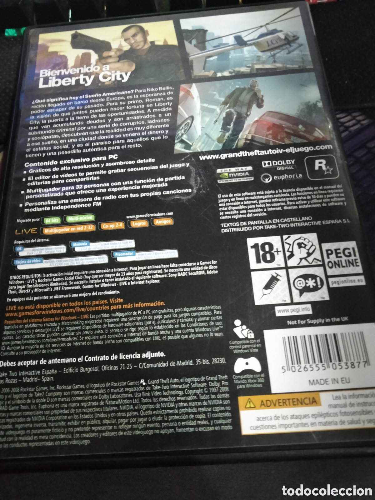 Videojuegos y consolas: Grand theft auto IV Pc - Foto 2