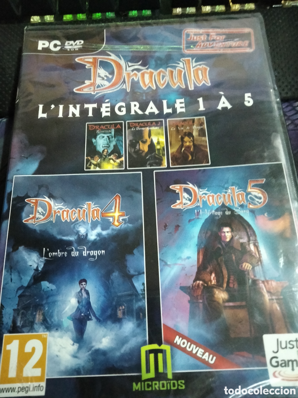 Videojuegos y consolas: Dr&aacute;cula 1 a 5 Nuevo a estrenar Pc - Foto 1