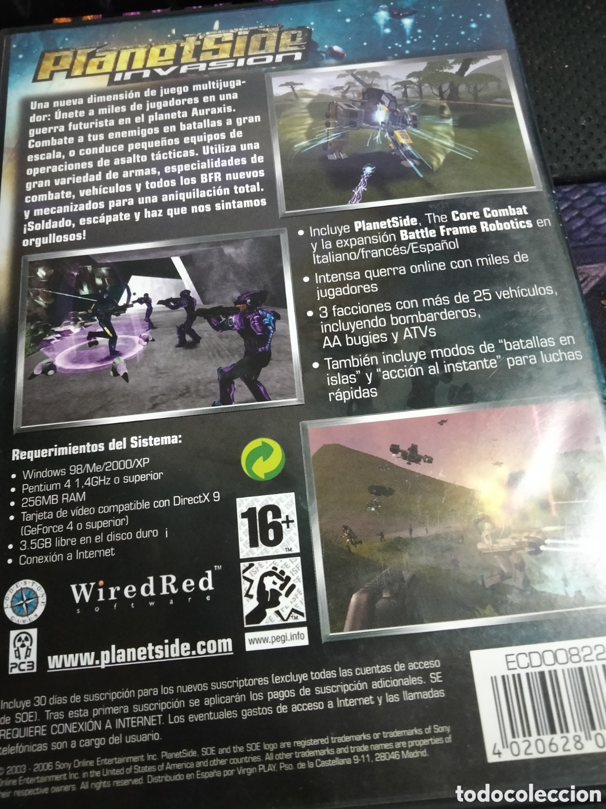 Videojuegos y consolas: Planet side invasion Pc - Foto 2