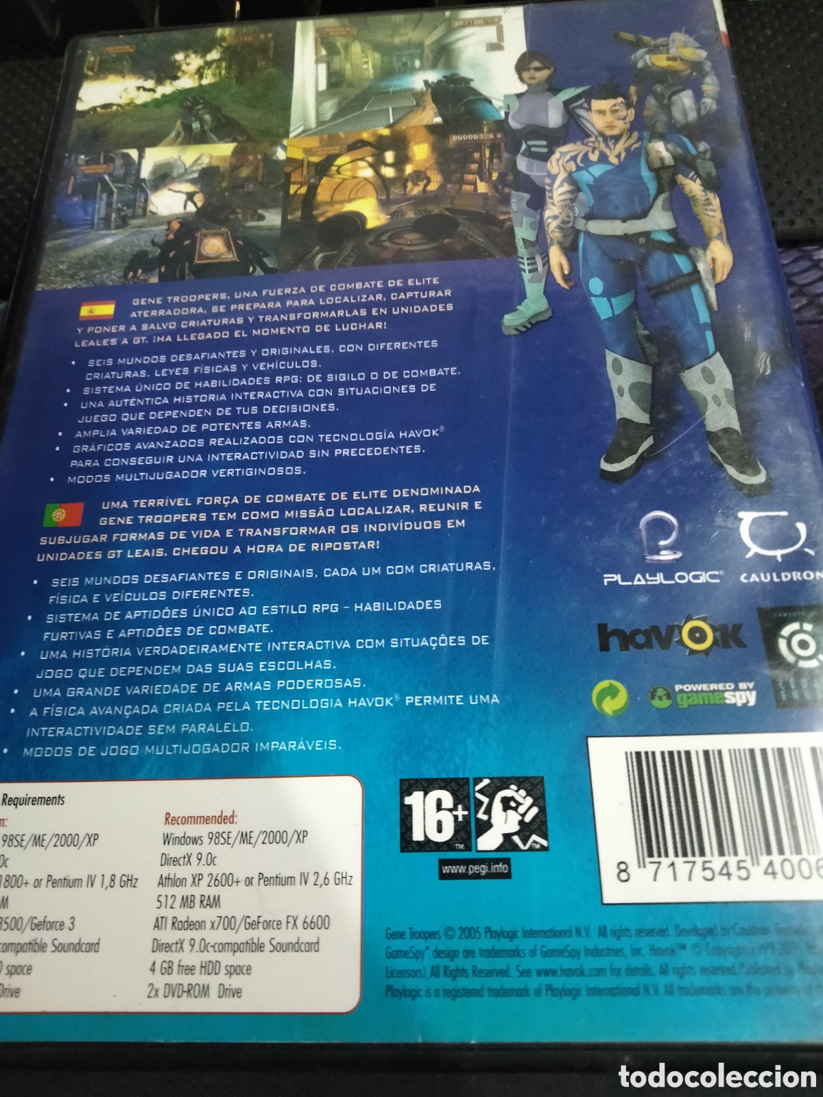 Videojuegos y consolas: Gene troopers Pc - Foto 2