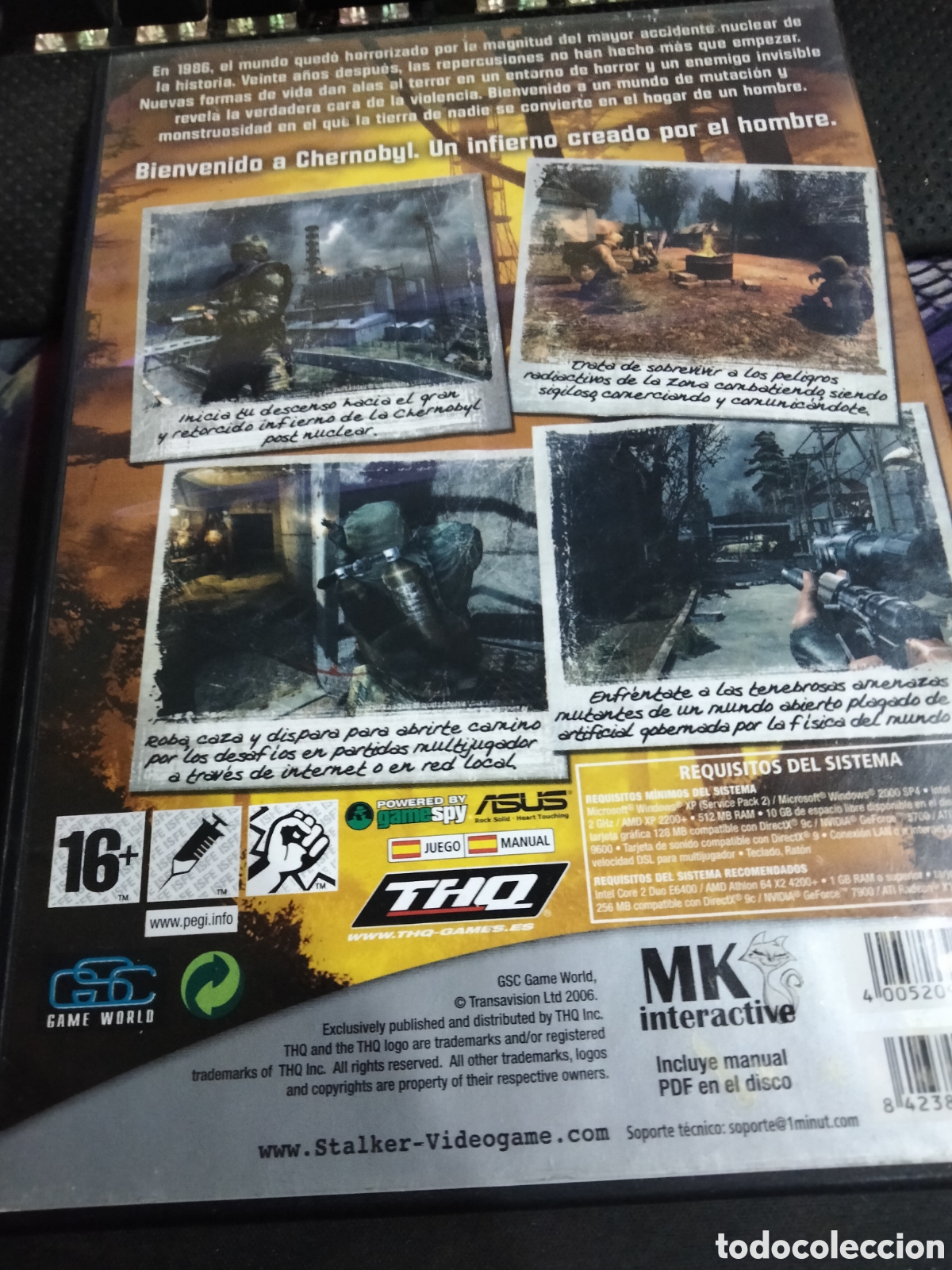Videojuegos y consolas: Stalker shadow of chernobyl Pc - Foto 2
