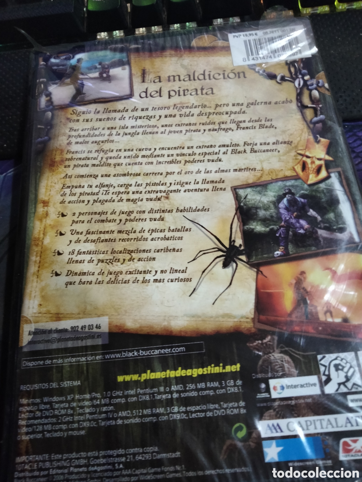Videojuegos y consolas: Black buccaneer Pc Nuevo a estrenar - Foto 2