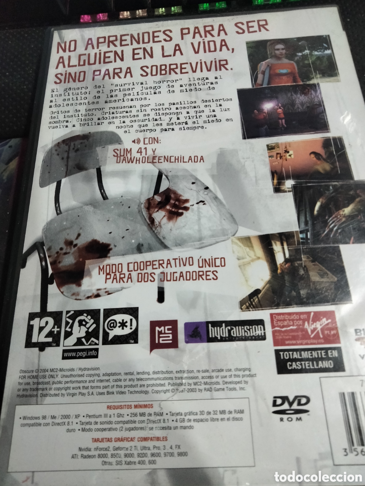 Videojuegos y consolas: Obscure Pc - Foto 2