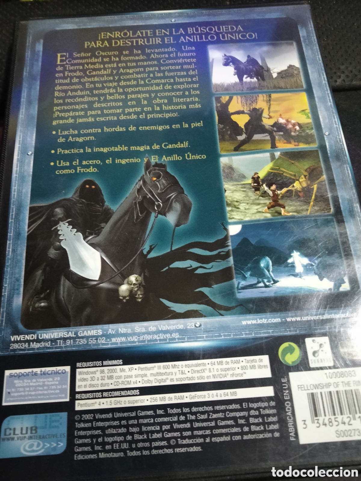 Videojuegos y consolas: El se&ntilde;or de los anillos la comunidad del anillo Pc - Foto 2