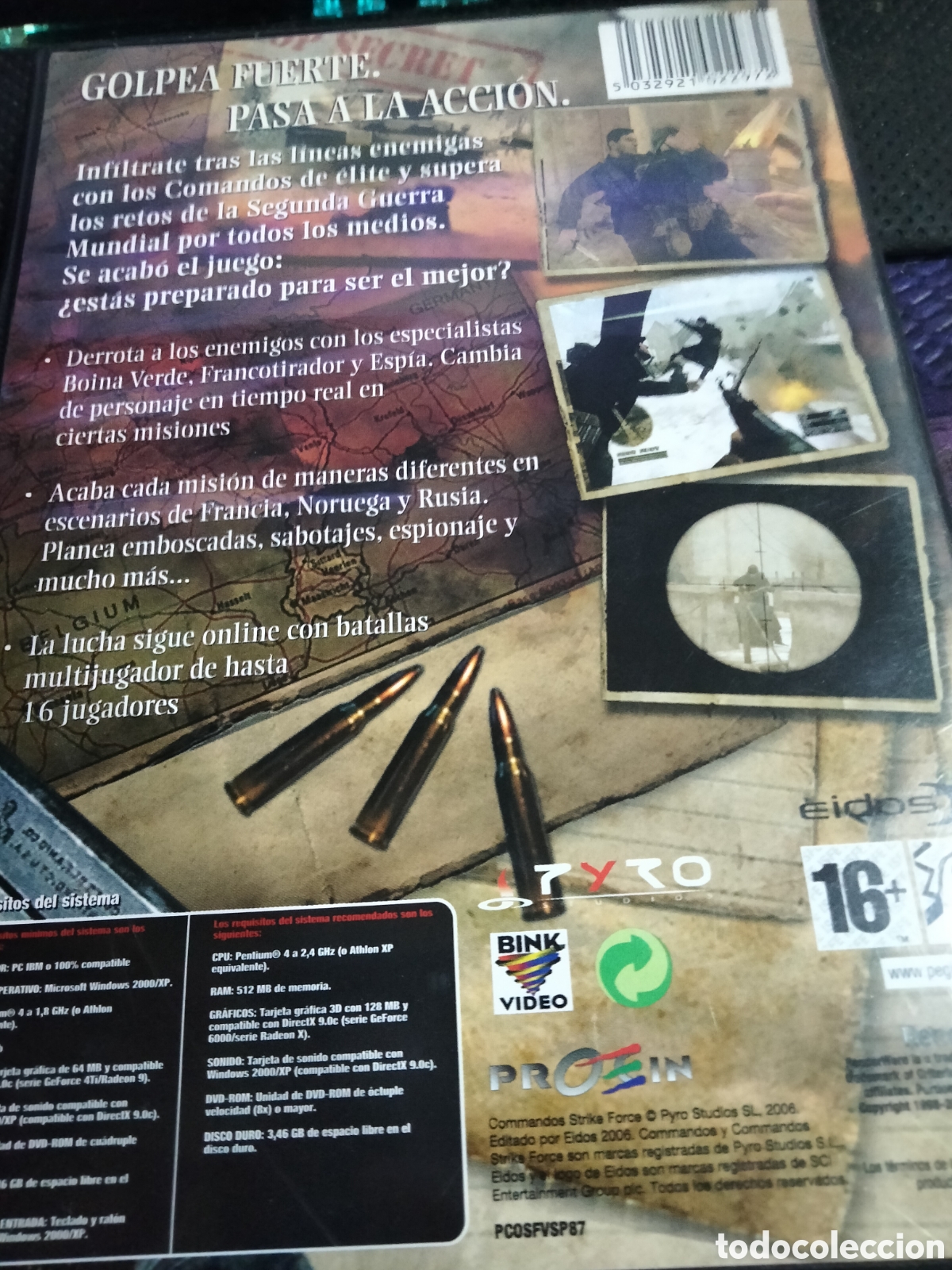 Videojuegos y consolas: Commandos strike force Pc - Foto 2