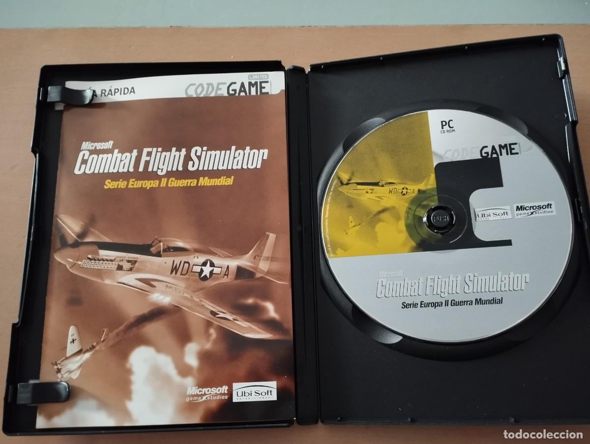 Videojuegos y consolas: Juego pc antiguo simulador Microsoft combate flight - Foto 3
