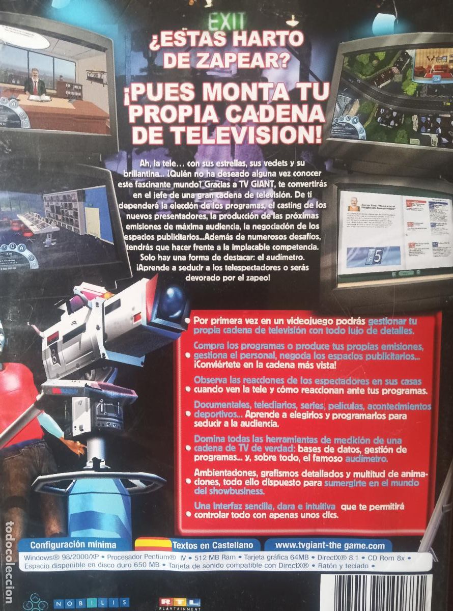 Videojuegos y consolas: TV GIANT - PC CD-ROM - Foto 3