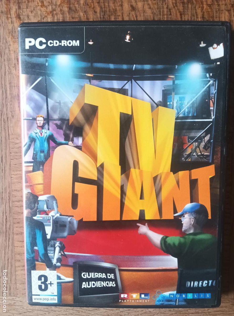 Videojuegos y consolas: TV GIANT - PC CD-ROM - Foto 1