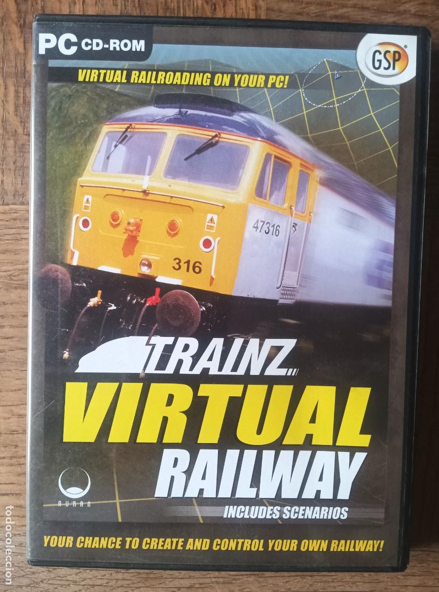 Videojuegos y consolas: TRAINZ VIRTUAL RAILWAY, SIMULADOR DE TRENES. PC CD-ROM - - Foto 1