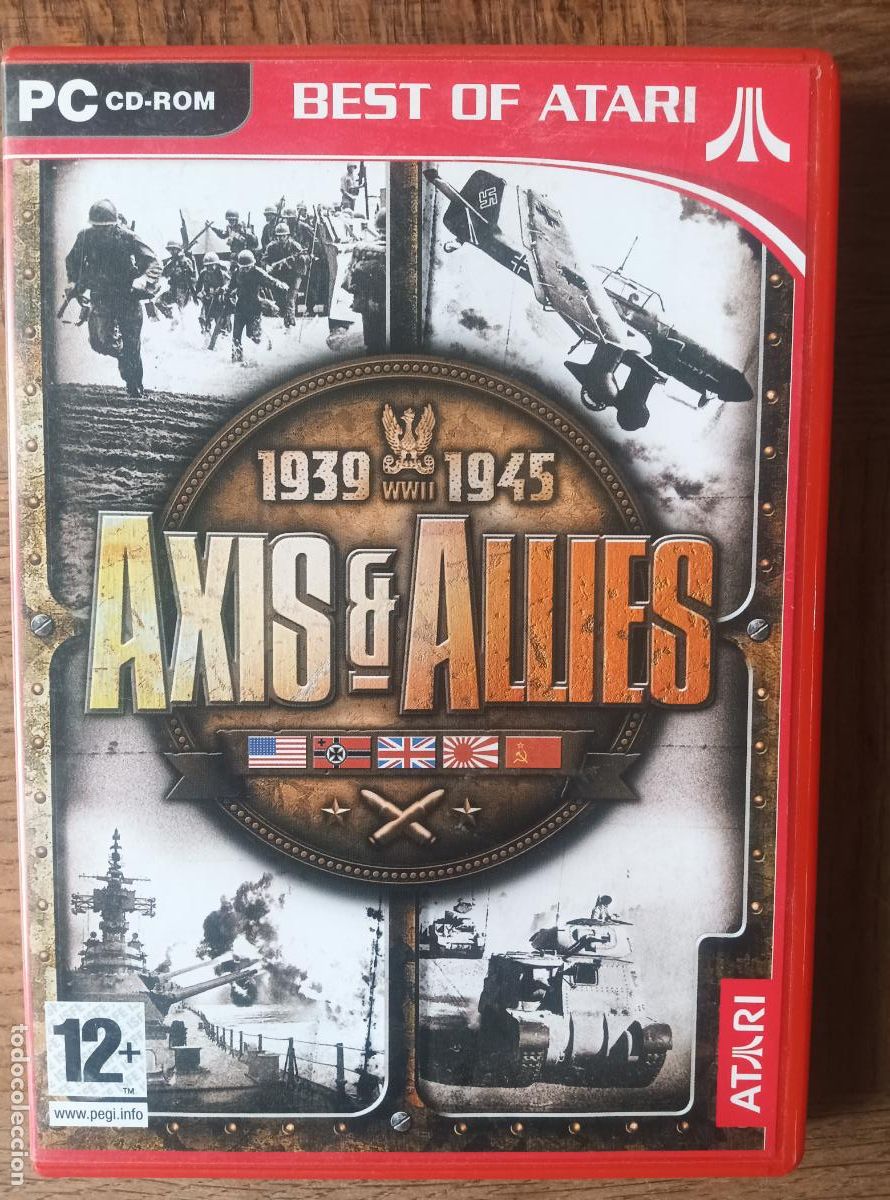 Videojuegos y consolas: AXIS & ALLIES, WWII 1939-1945. PC CD-ROM - - Foto 1