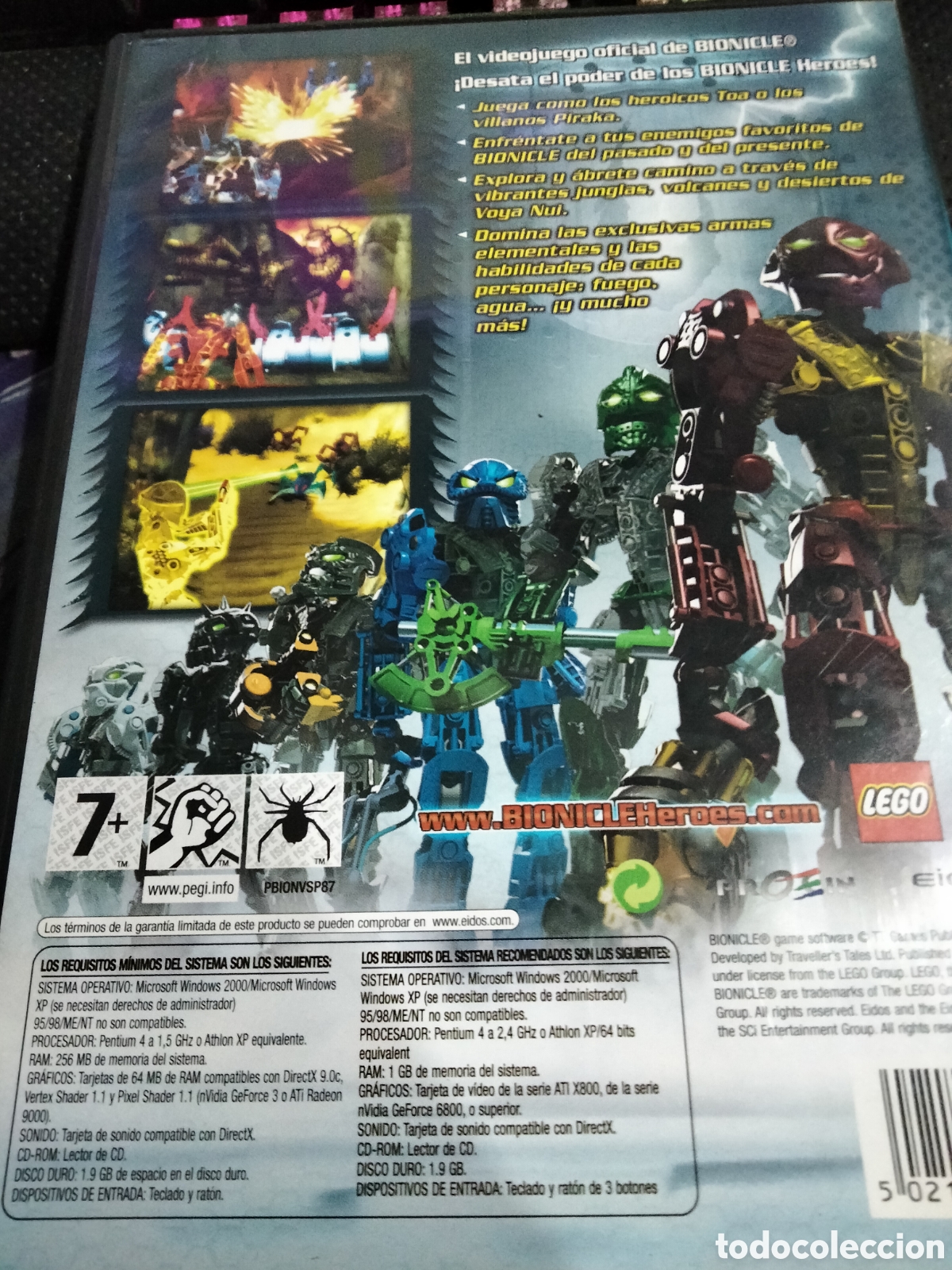 Videojuegos y consolas: Bionicle h&eacute;roes Pc - Foto 2