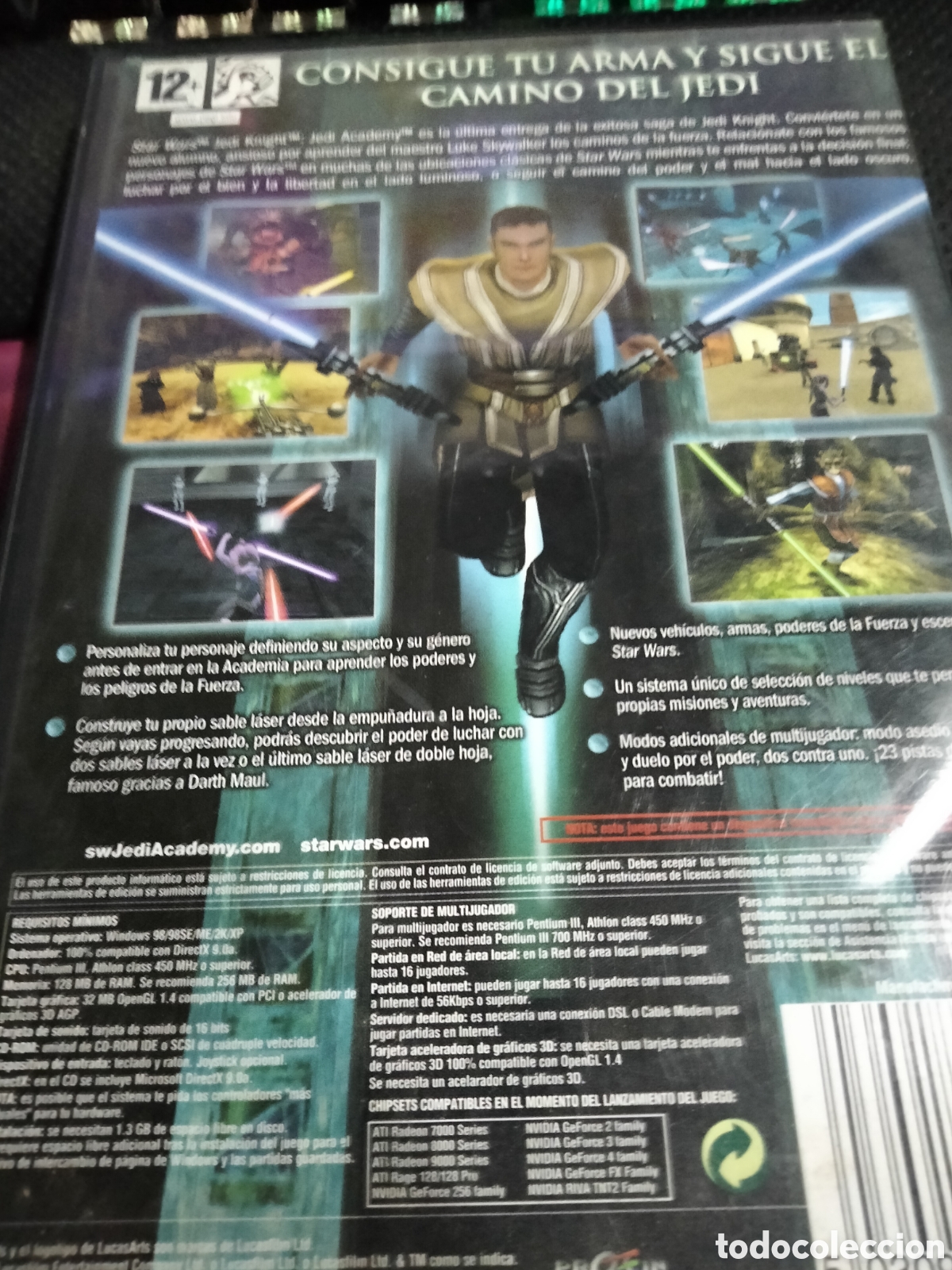 Videojuegos y consolas: Star wars jedi Knight jedi academy Pc - Foto 2