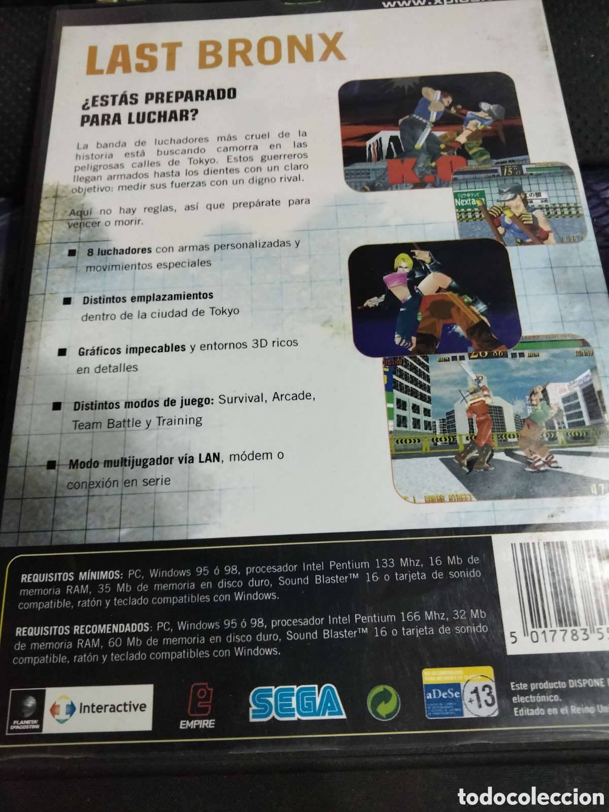 Videojuegos y consolas: Last Bronx Pc - Foto 2