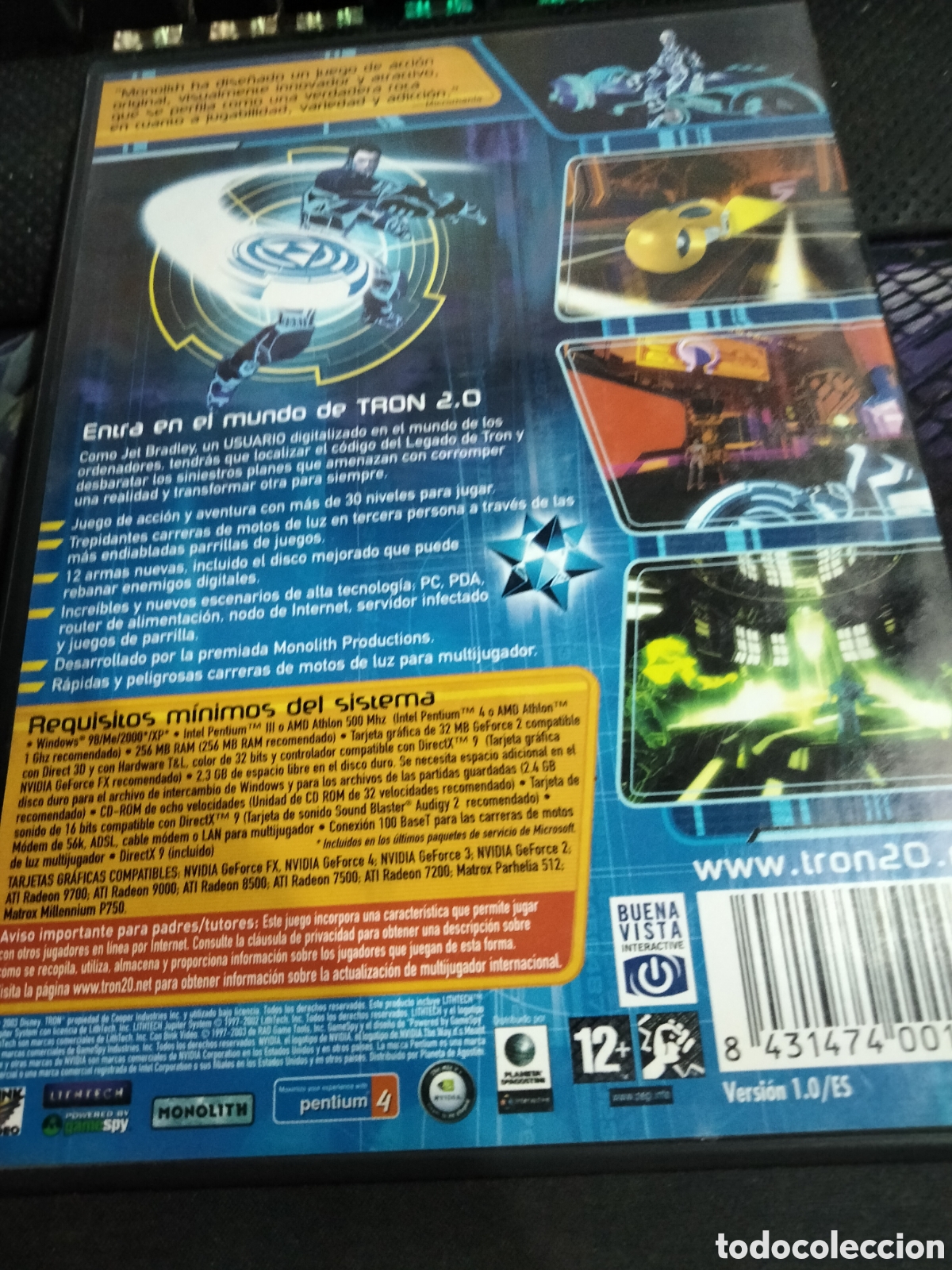 Videojuegos y consolas: Tron 2.0 Pc - Foto 2