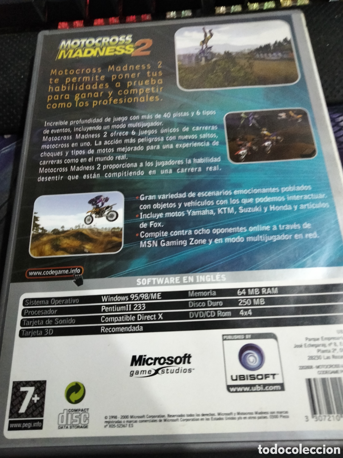 Videojuegos y consolas: Motocross Madness 2 Pc - Foto 2