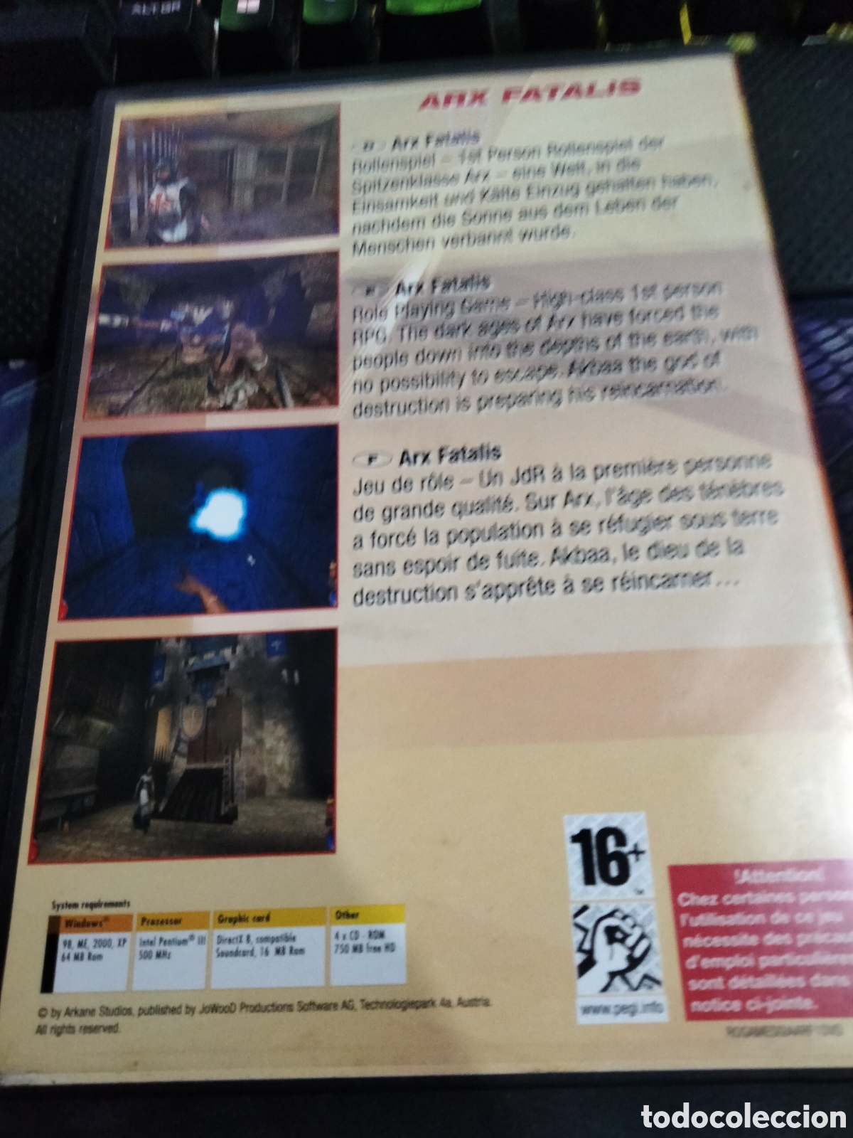 Videojuegos y consolas: Arx fatalis Pc - Foto 2