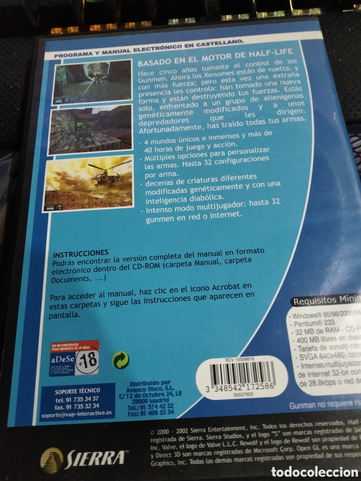 Videojuegos y consolas: Gunman chronicles Pc - Foto 2