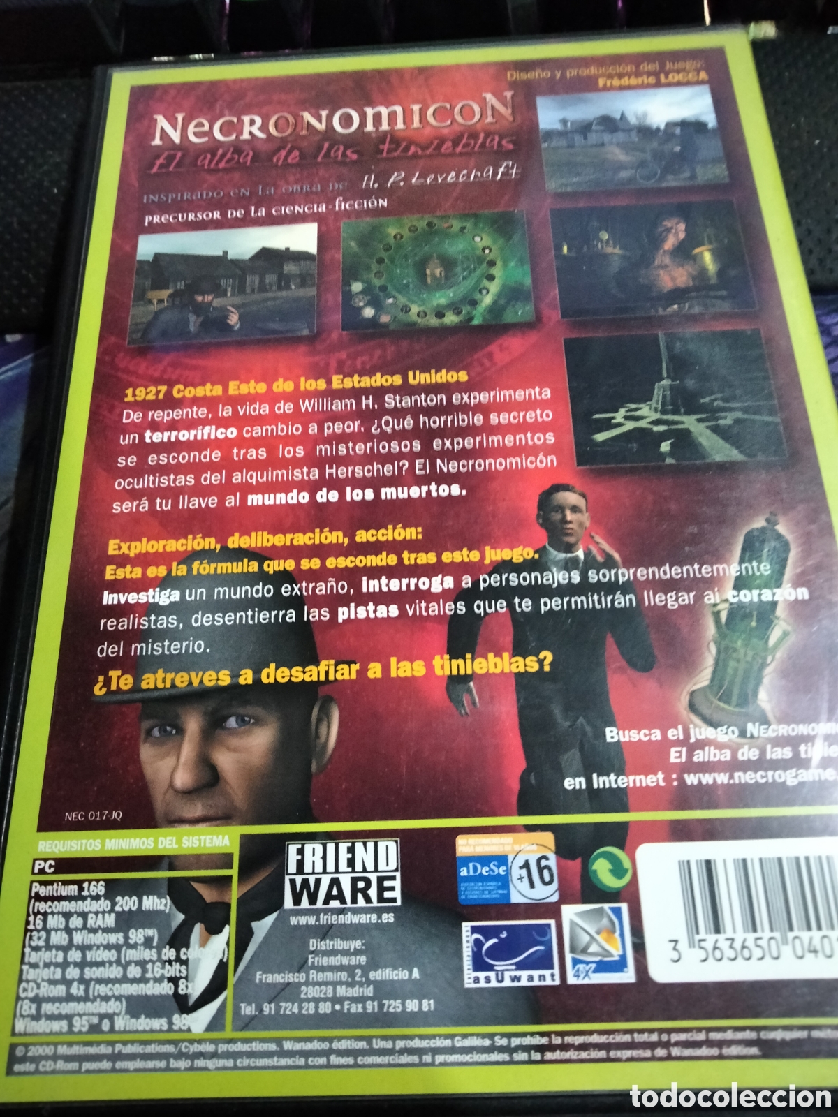 Videojuegos y consolas: Necronomicon el alba de las tinieblas Pc - Foto 2