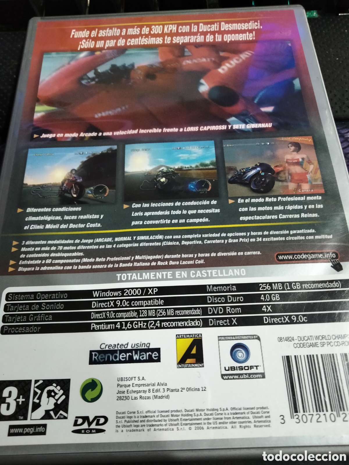 Videojuegos y consolas: Ducati world Championship Pc - Foto 2