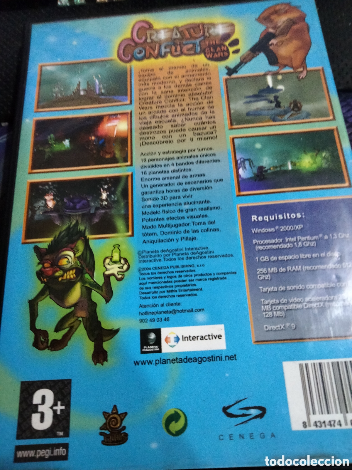 Videojuegos y consolas: Creature conflict the clan wars Pc - Foto 2
