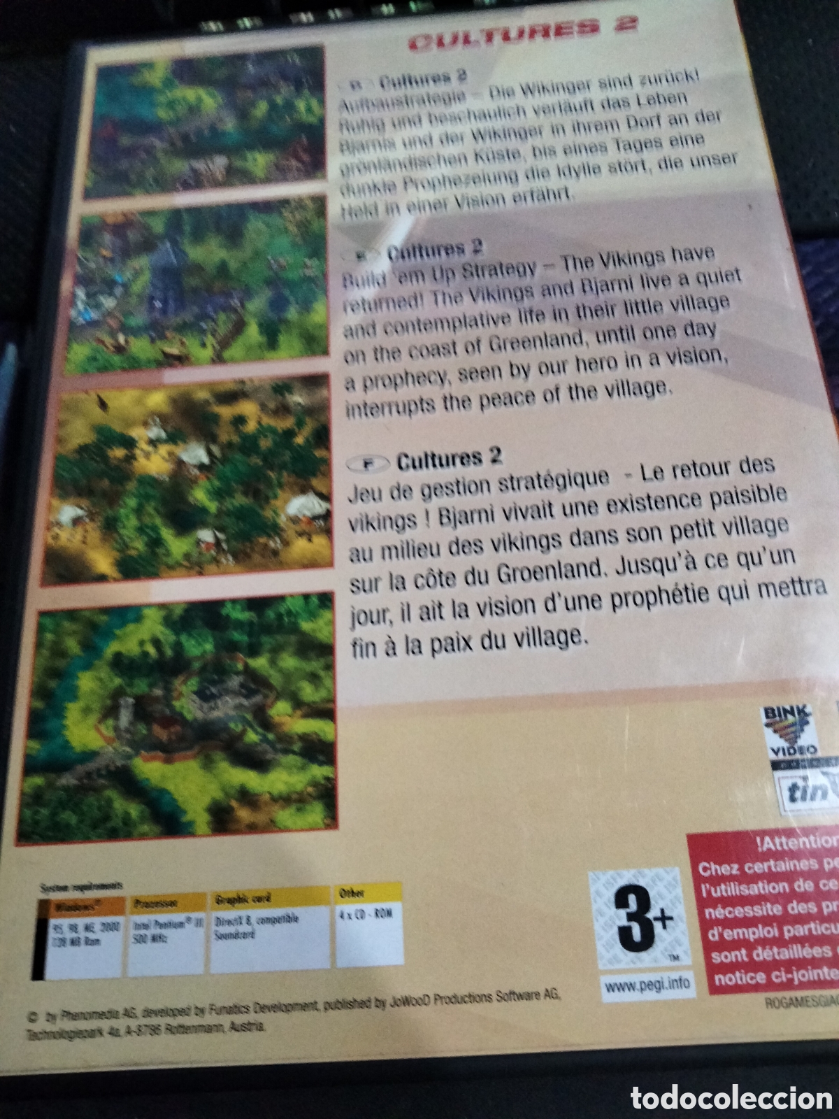 Videojuegos y consolas: Cultures 2 Pc - Foto 2