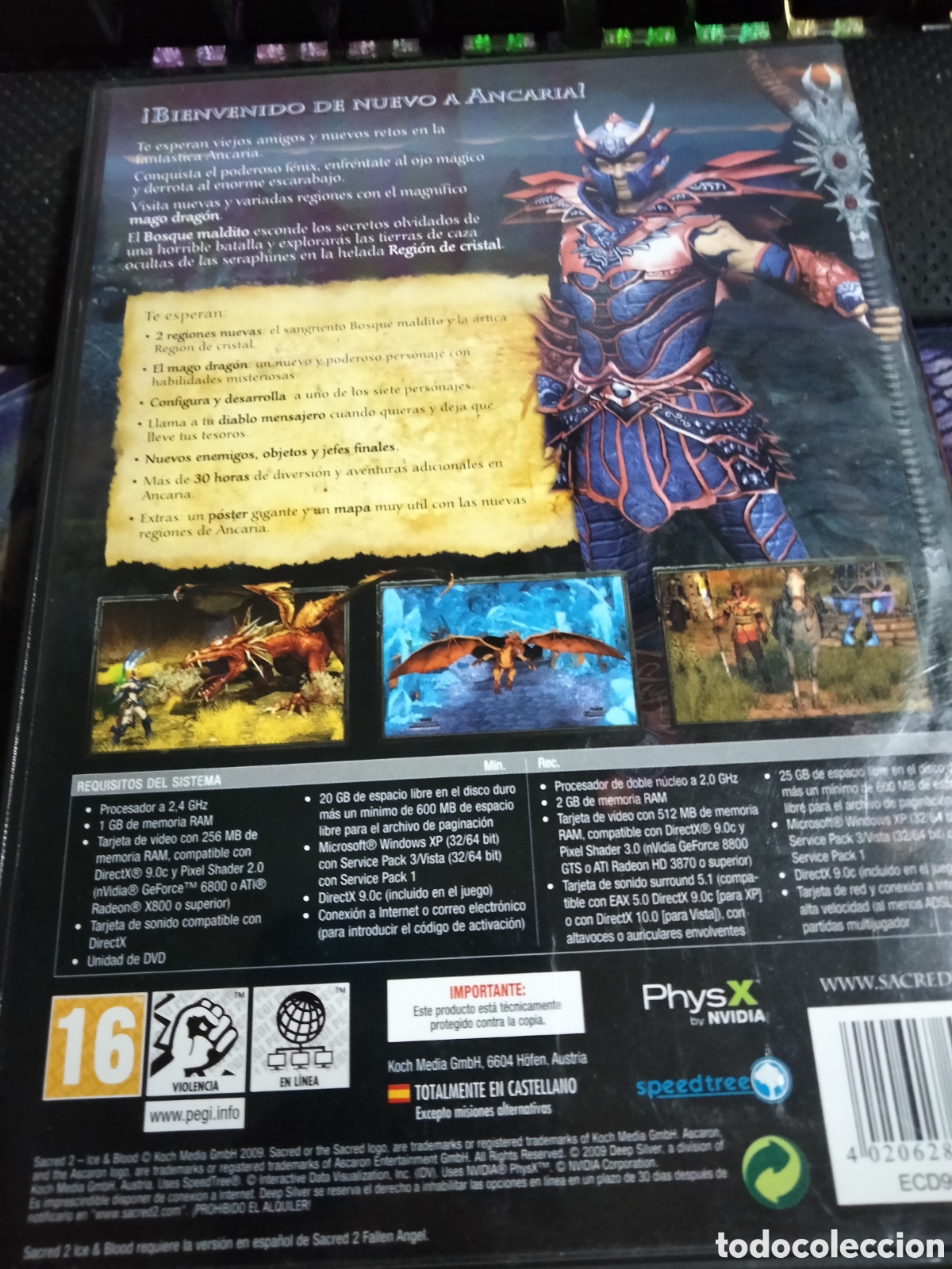 Videojuegos y consolas: Ice & Blood Sacred 2 Pc - Foto 2