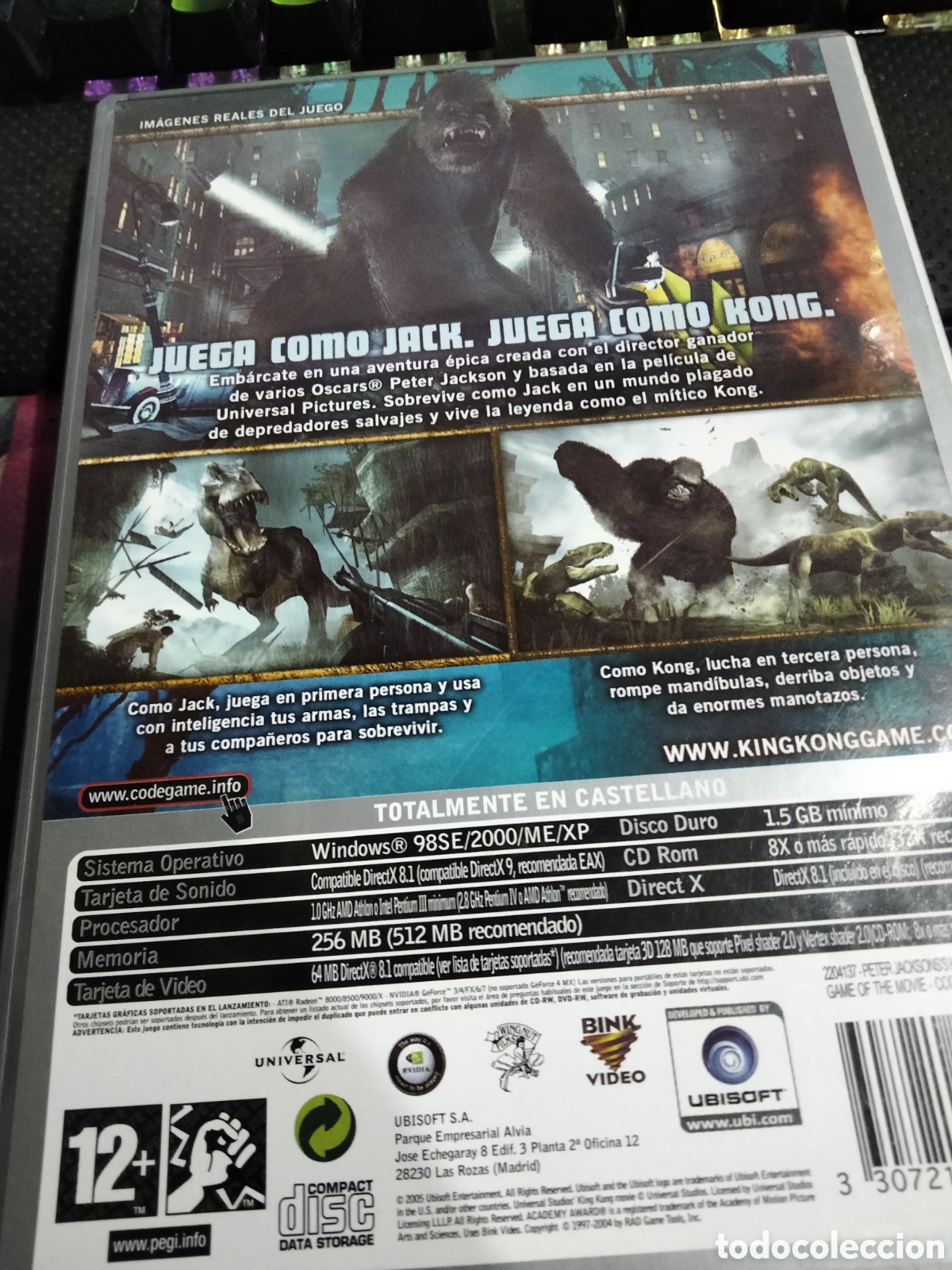 Videojuegos y consolas: King kong Pc - Foto 2