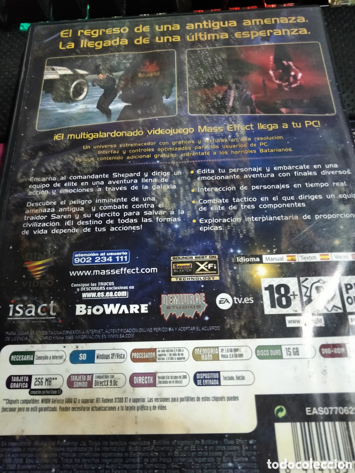Videojuegos y consolas: Mass effect Pc - Foto 2