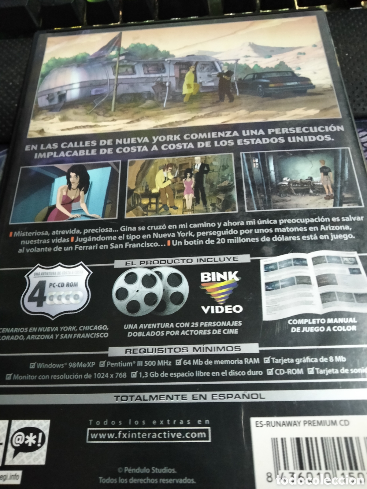 Videojuegos y consolas: Runaway Pc - Foto 2