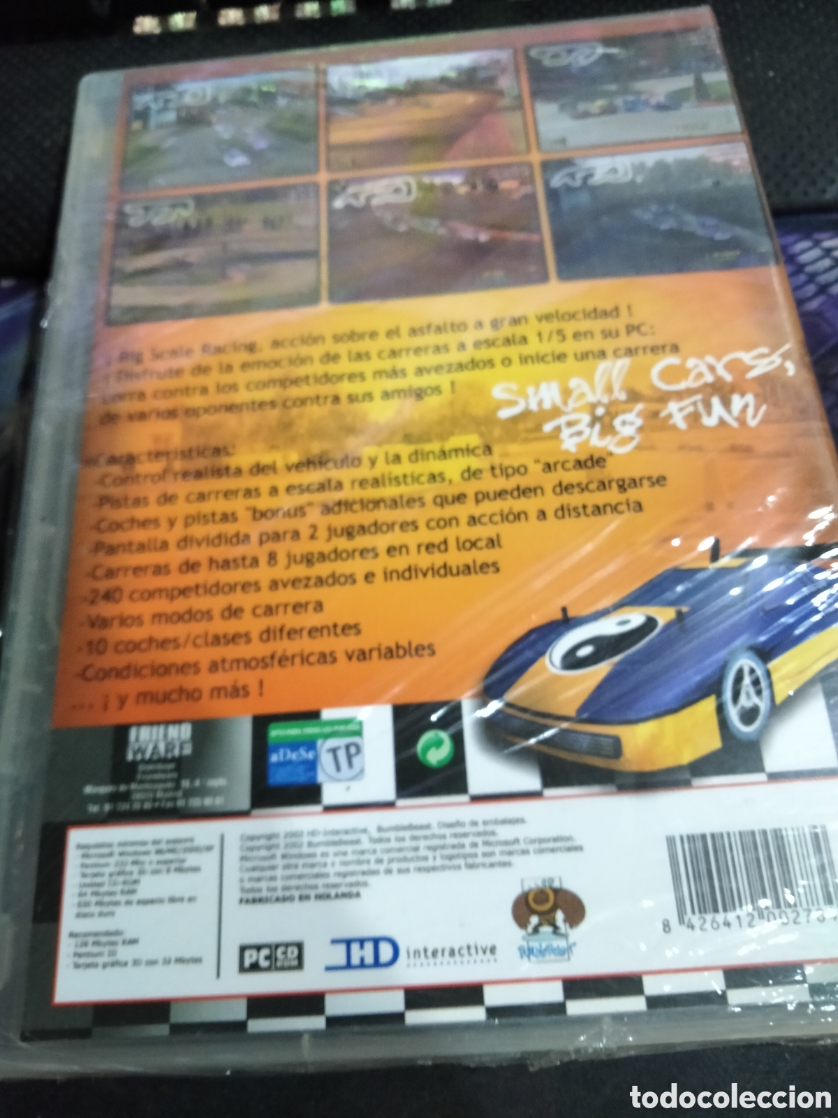 Videojuegos y consolas: Big scale Racing Pc Nuevo a estrenar - Foto 2
