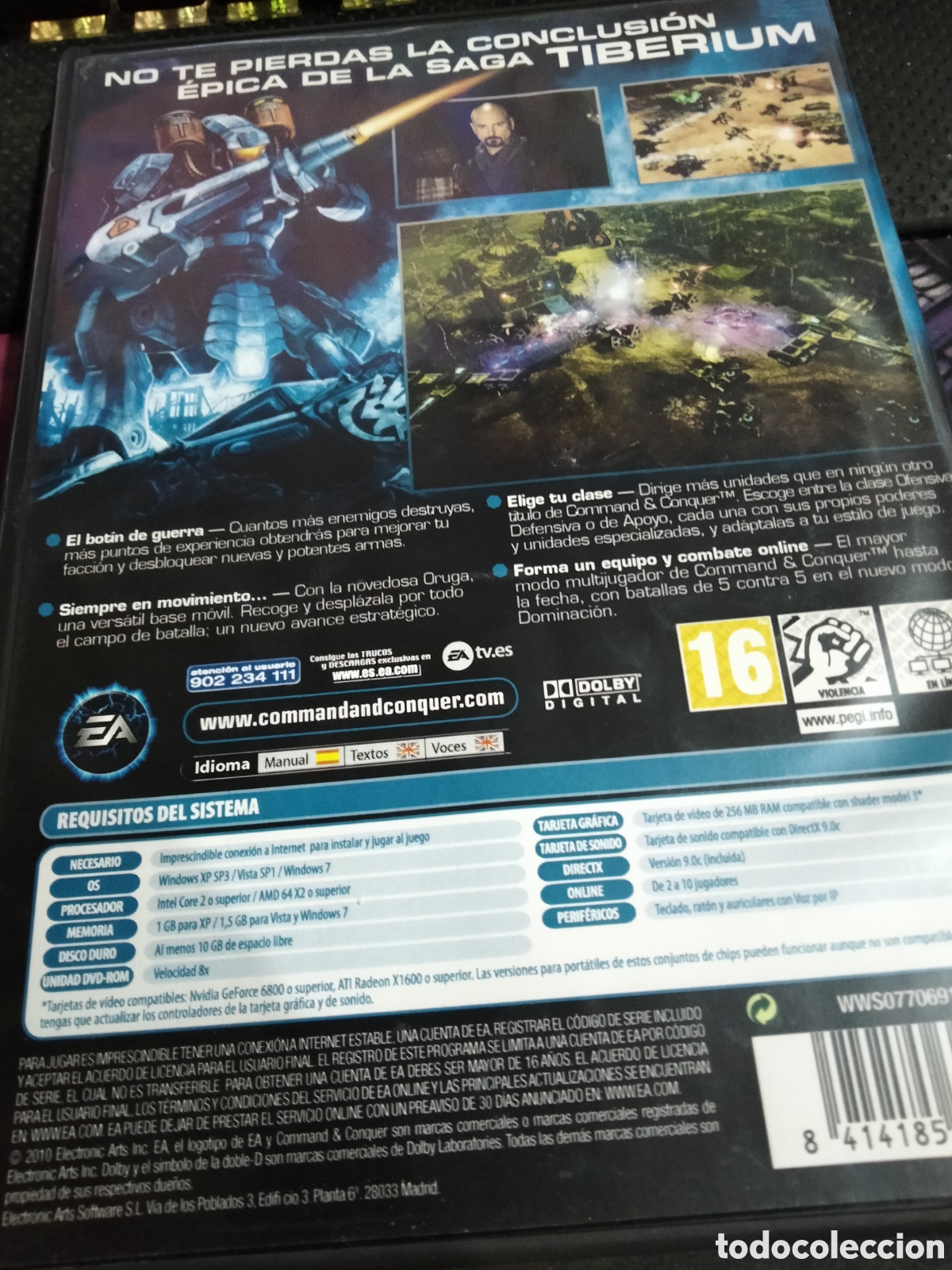 Videojuegos y consolas: Command & conquer 4 Pc - Foto 2