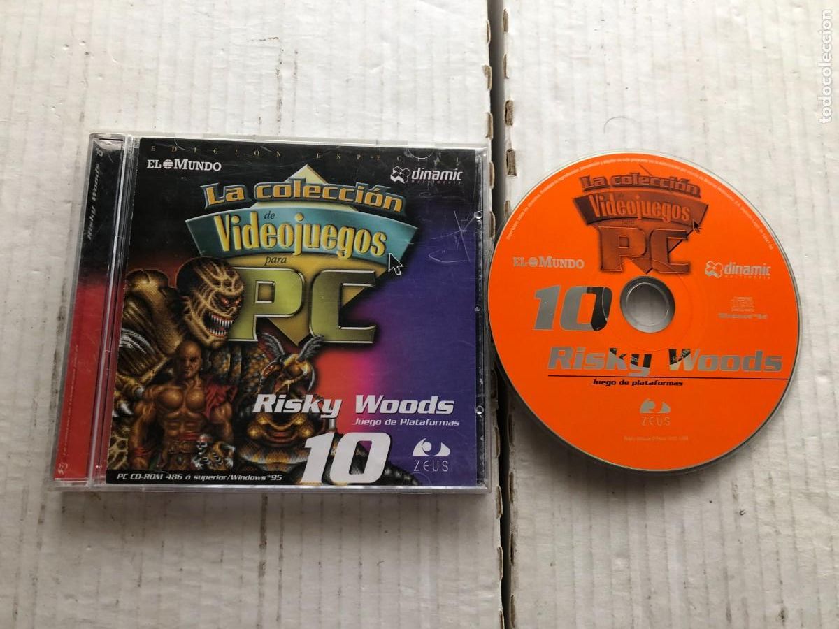 Videojuegos y consolas: RISKY WOODS 10 PC CD KREATEN - Foto 1