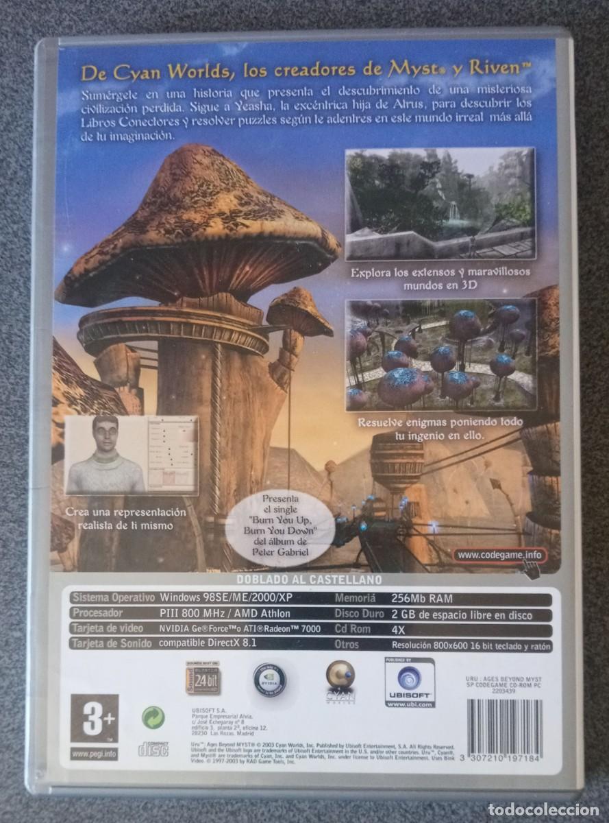 Videojuegos y consolas: Juego Pc Myst Uru - Foto 4