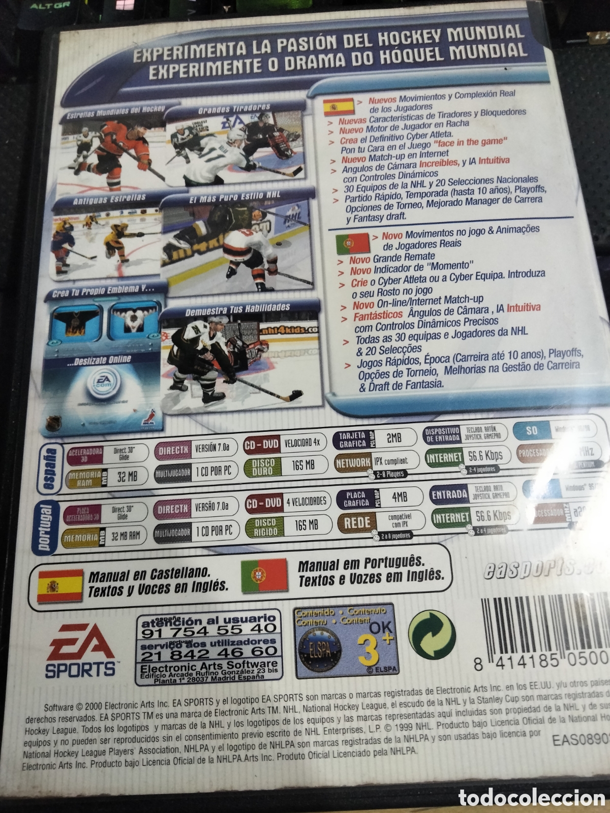 Videojuegos y consolas: Nhl 2001 pc - Foto 2
