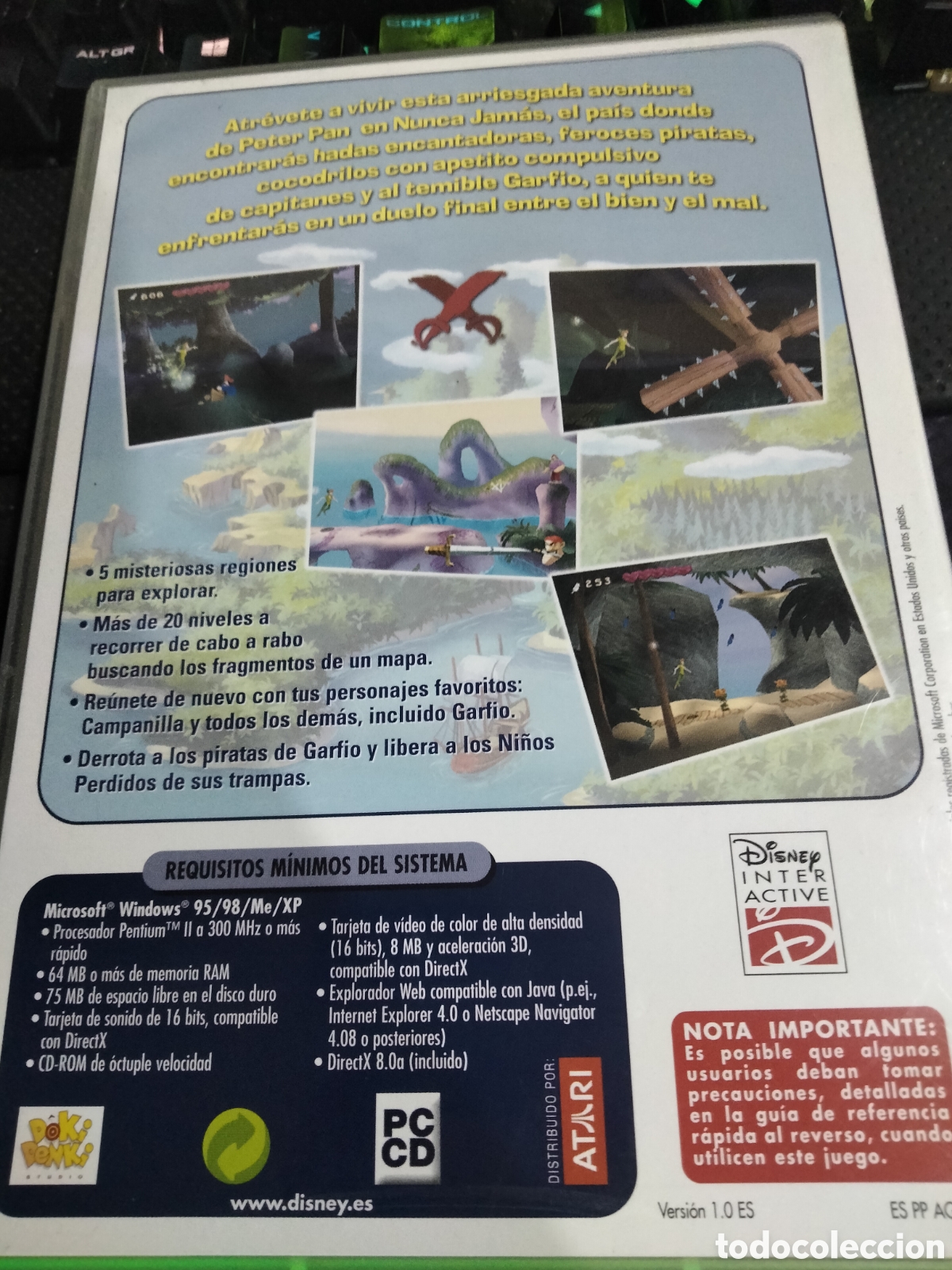 Videojuegos y consolas: Aventuras de Peter pan Pc - Foto 2