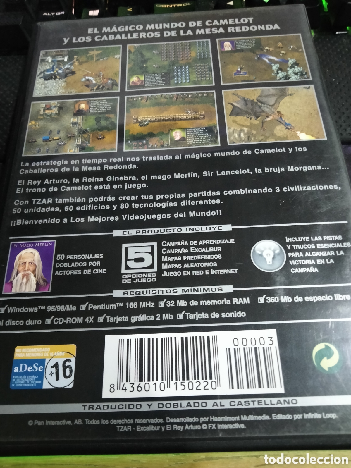 Videojuegos y consolas: Tzar Excalibur y el rey Arturo Pc - Foto 2