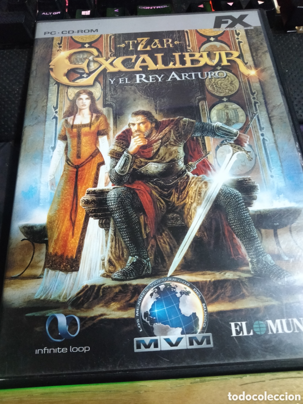 Videojuegos y consolas: Tzar Excalibur y el rey Arturo Pc - Foto 1