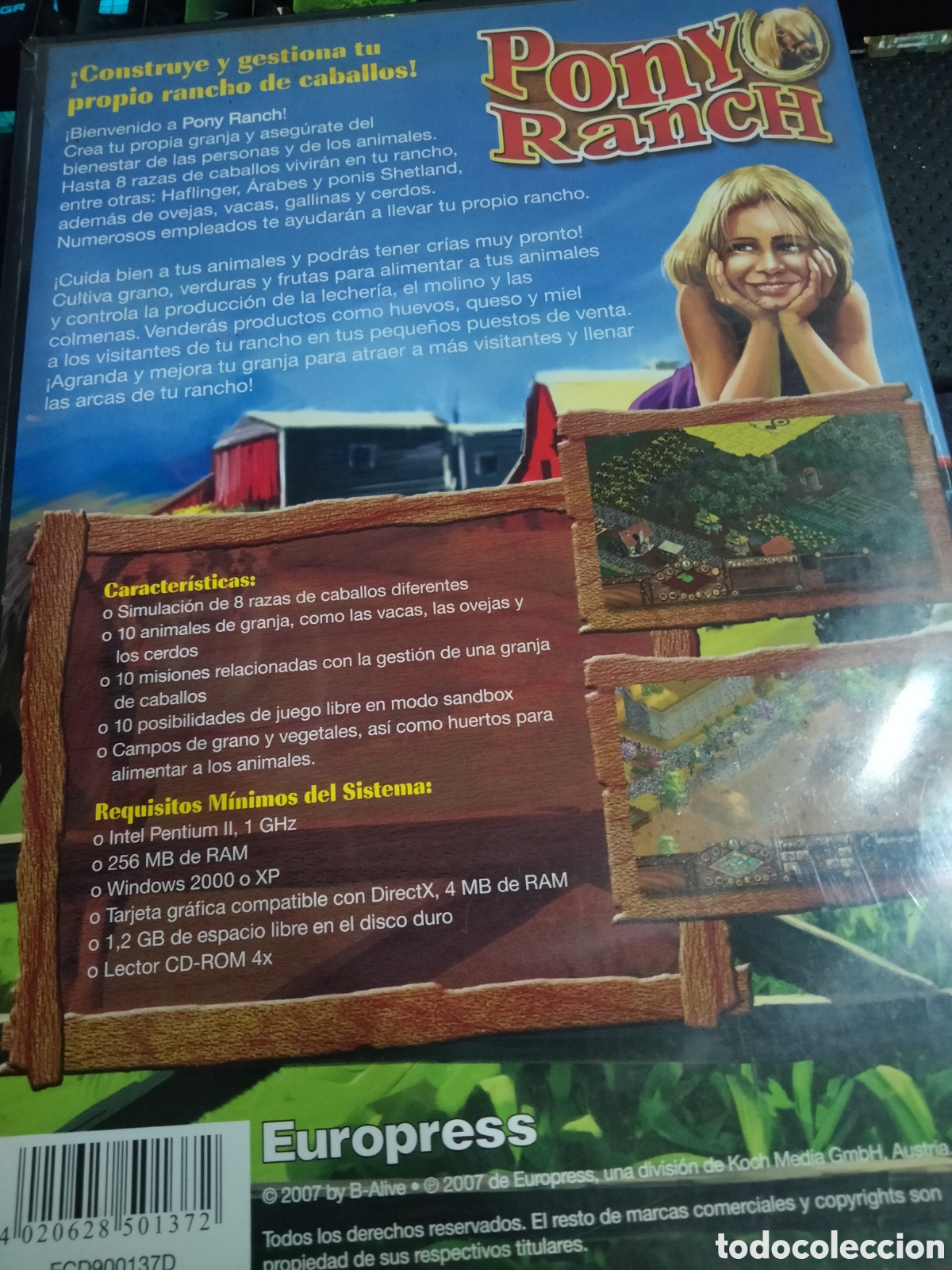 Videojuegos y consolas: Pony ranch Pc - Foto 2