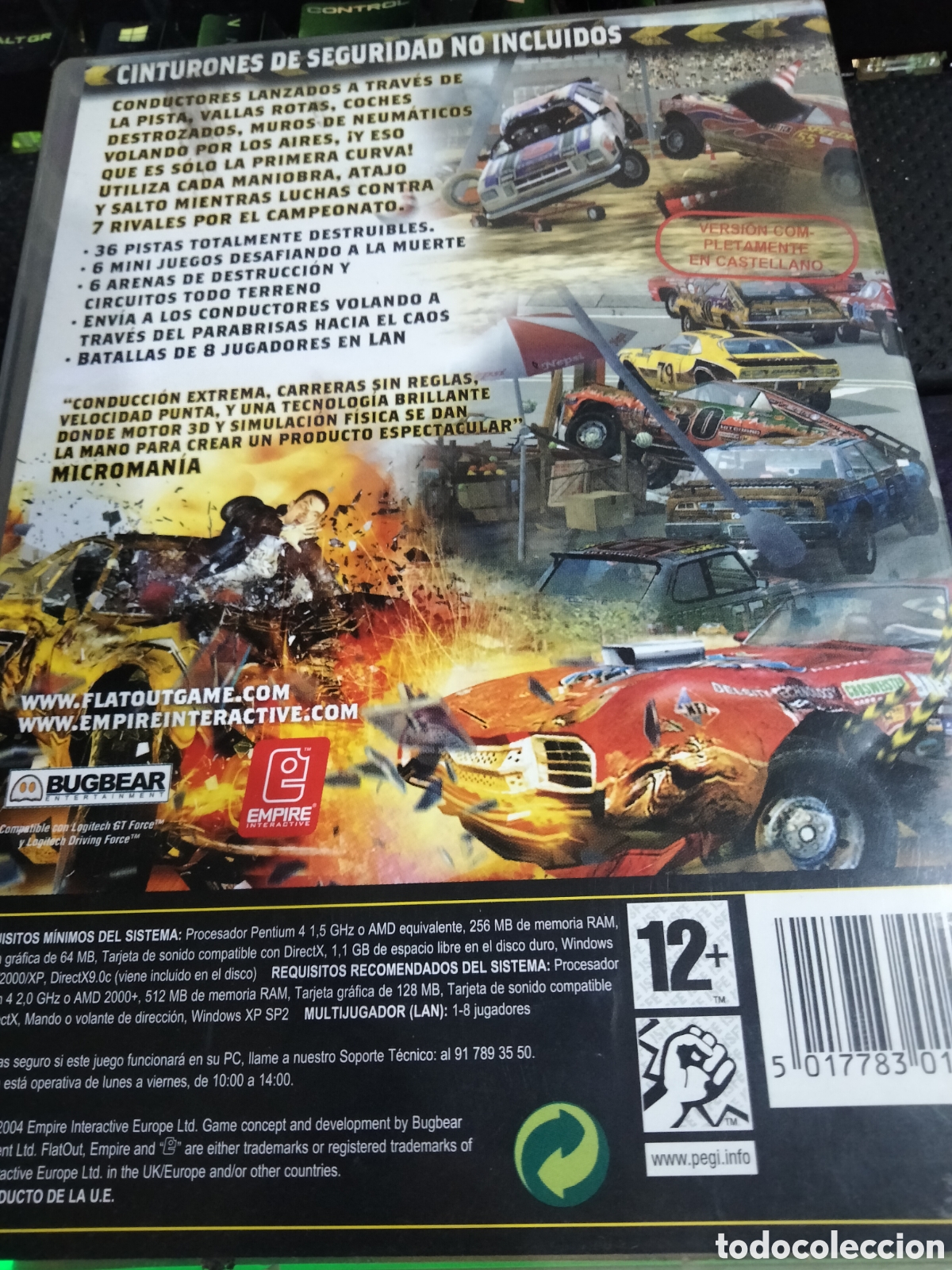 Videojuegos y consolas: Flat out Pc - Foto 2