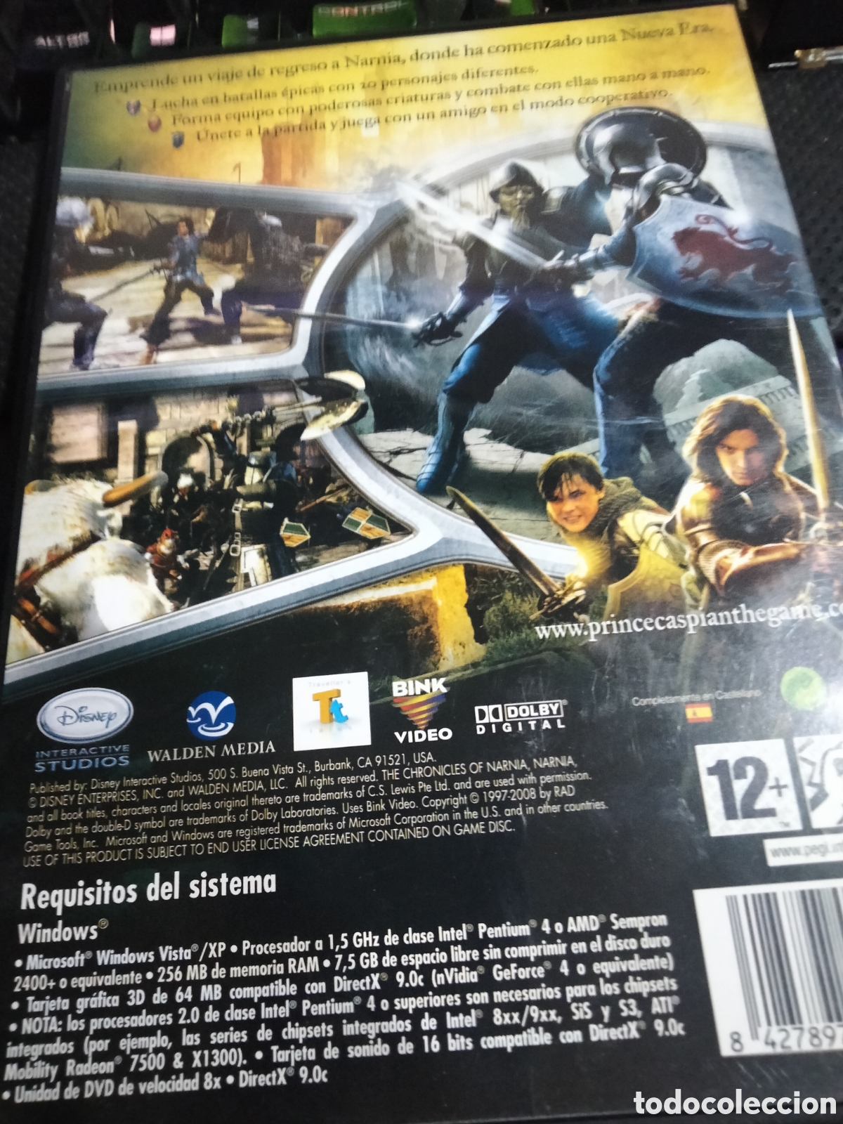 Videojuegos y consolas: Narnia el pr&iacute;ncipe caspian Pc - Foto 2