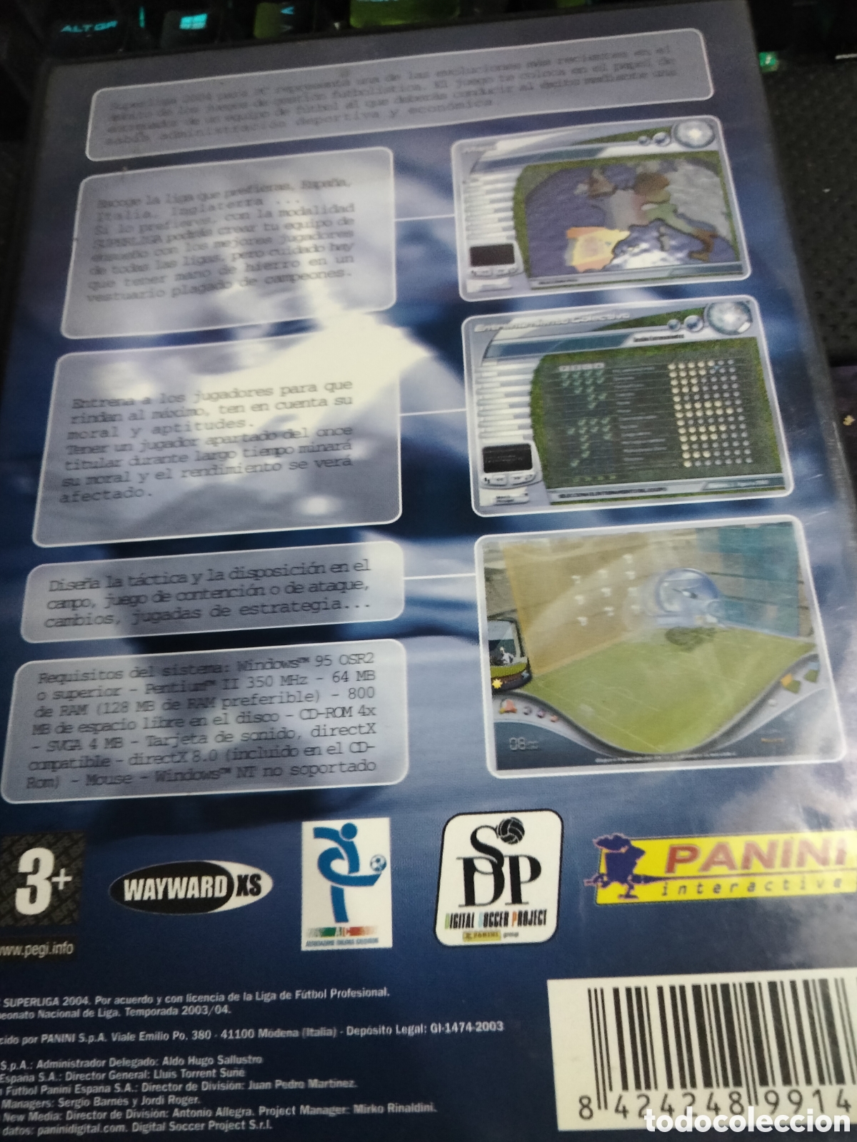 Videojuegos y consolas: Pc Superliga 2004 Pc - Foto 2